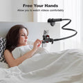 360° Flexible Lazy Phone Holder Stand – Adjustable Bed & Desk Mount
