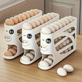4-Tier Rolling Egg Holder | 30 Egg Capacity | Fridge & Kitchen Storage Organizer