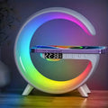Wireless Sunrise Alarm Clock with RGB Light & Bluetooth Speaker | Fast Charging | Heavy Sleepers