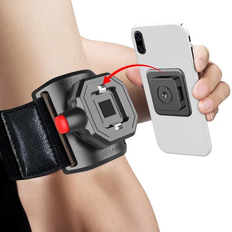 Universal 360° Swivel Bike Phone Holder – Adjustable Bicycle & Motorcycle Mount
